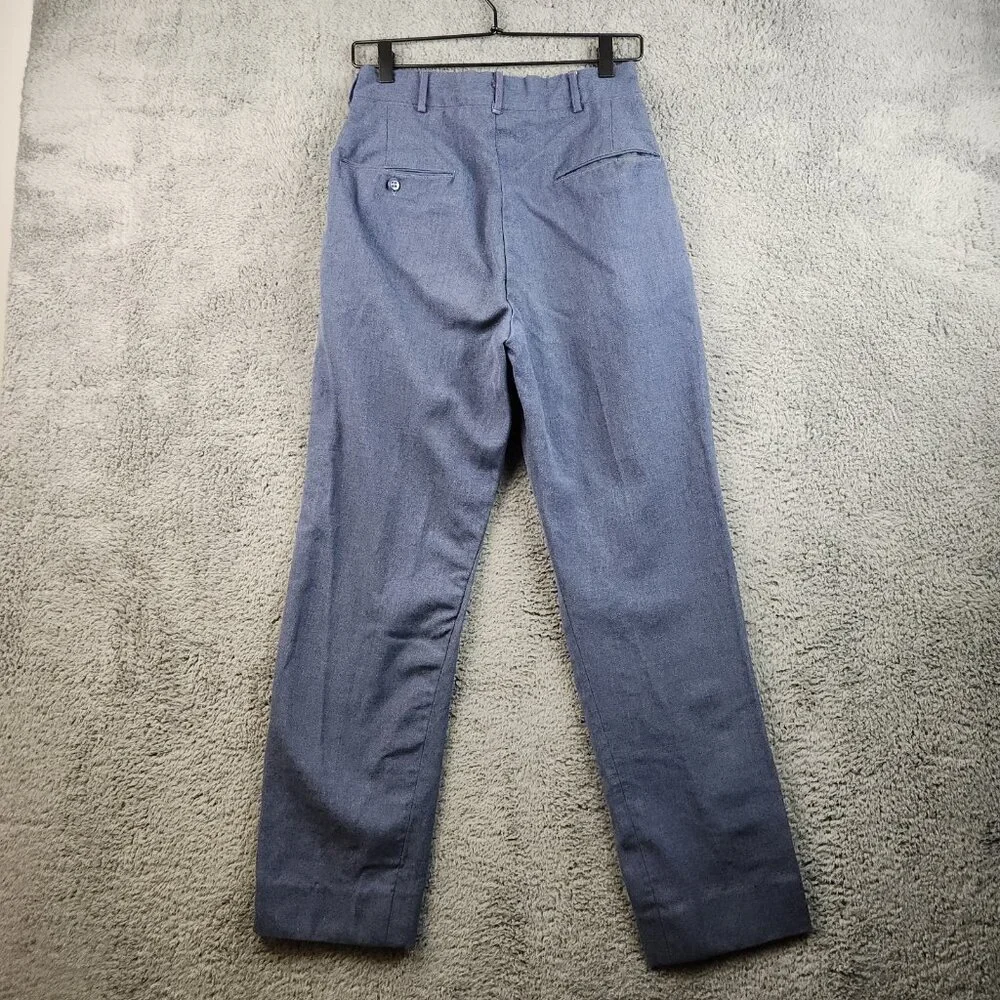 Vintage 40's US Military Air Force Wool Formal‎ Trousers Men's Fit 26x28 Stamped